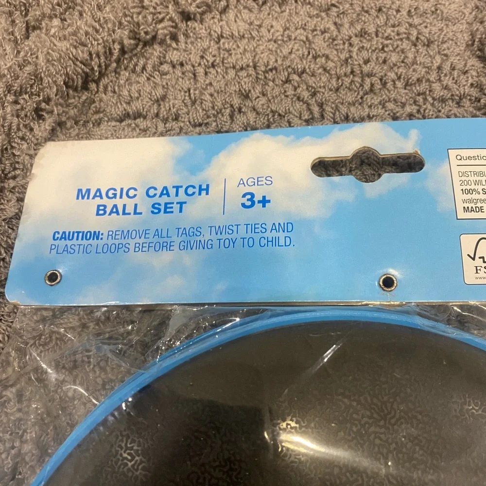 Blue & Pink,& Blue & Yellow Bring on the Sun Magic Catch Ball Set - 2 Pack